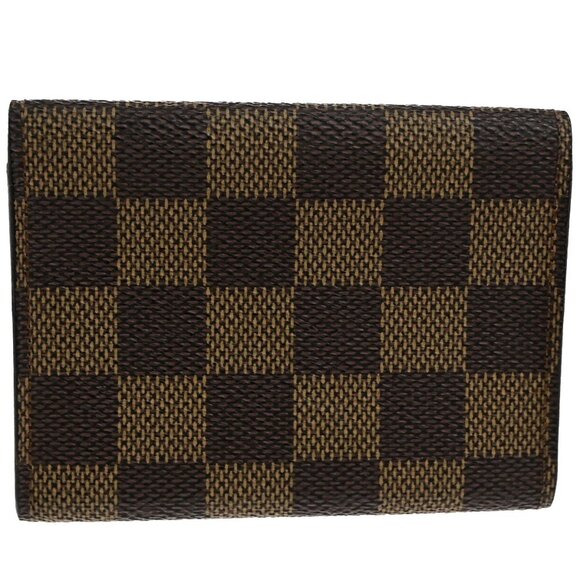 LOUIS VUITTON Envelope Carte de Visite Bifold Card Case Damier BN N62920 60YH167 - Picture 1 of 12